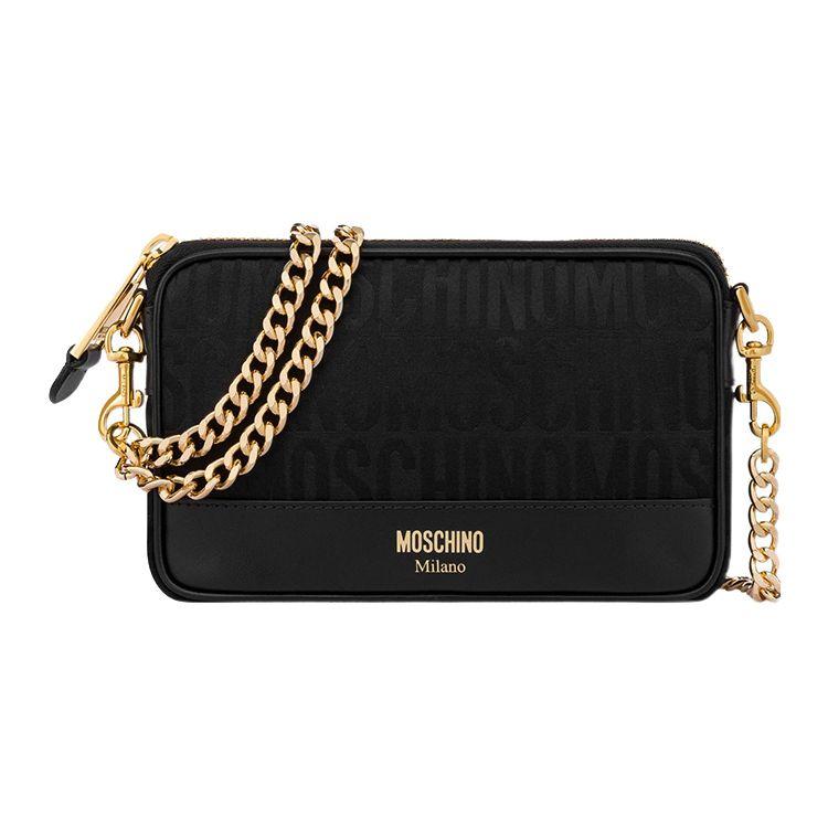 Moschino Letter Logo Print Chain Strap Cotton Polyester Crossbody Shoulder Bag Women bags Black A741082681555 Basic Set (Bag+Dust Bag)
Moschino Letter Logo Print Chain Strap Cotton Polyester Crossbody Shoulder Bag Women bags Black A741082681555 Basic Set (Bag+Dust Bag)