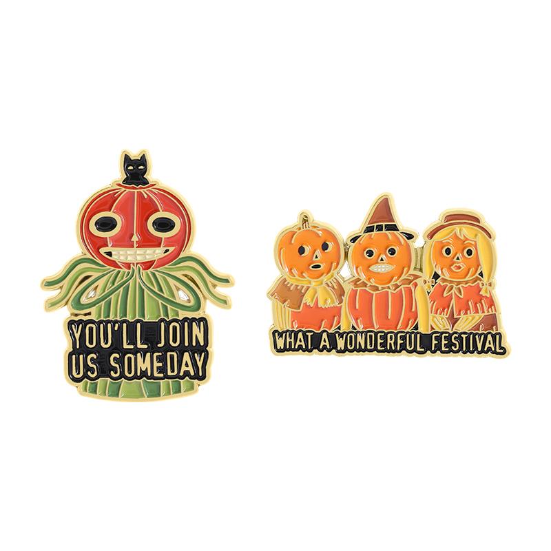 2-6pcs/set Spooky Halloween Animal Enamel Pins Funny Goose Skeleton Witch Cat Punk Bow Metal Brooches Lapel Badge Jewelry Gifts
2-6pcs/set Spooky Halloween Animal Enamel Pins Funny Goose Skeleton Witch Cat Punk Bow Metal Brooches Lapel Badge Jewelry Gifts