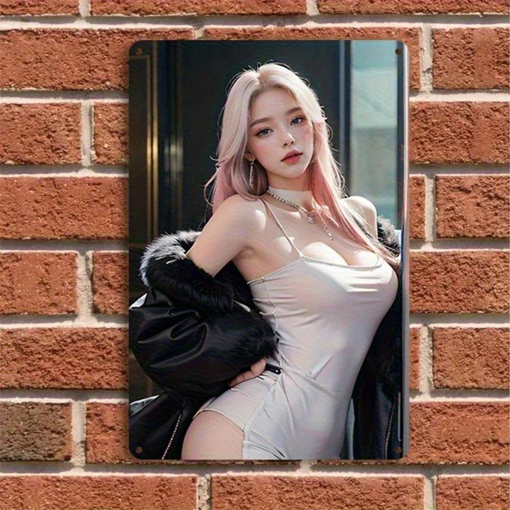 Vintage Metal Wall Art Sign Rustic Floral Portrait Decor for Home Bar Cafe 12x8 Inch Easy Install 20x30cm
Vintage Metal Wall Art Sign Rustic Floral Portrait Decor for Home Bar Cafe 12x8 Inch Easy Install 20x30cm