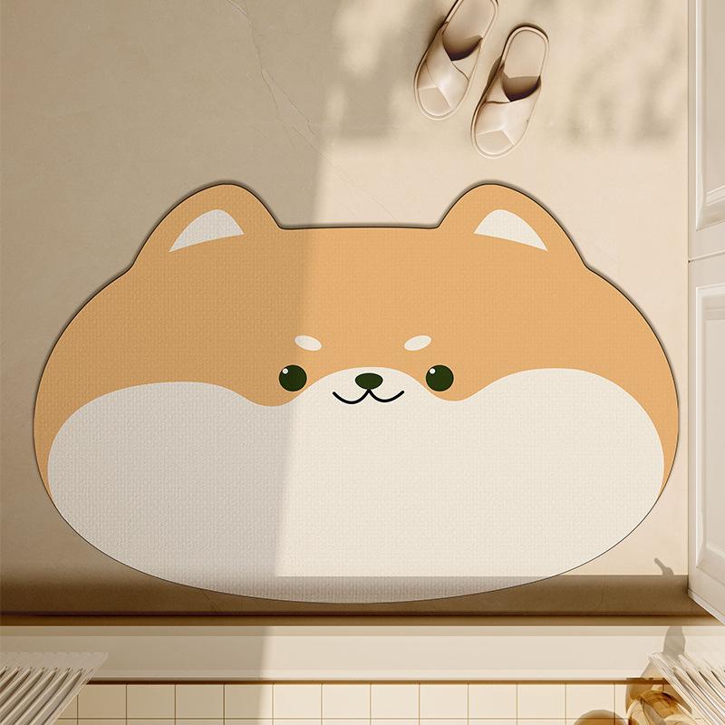 Милый мультяшный коврик для слива животных для ванной комнаты, впитывающий коврик для пола, мягкий противоскользящий коврик для ног с диатомовой грязью 40 * 60cm
Милый мультяшный коврик для слива животных для ванной комнаты, впитывающий коврик для пола, мягкий противоскользящий коврик для ног с диатомовой грязью 40 * 60cm