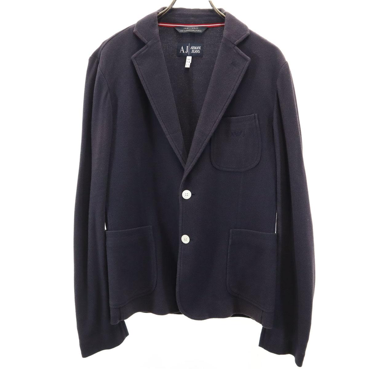 ARMANI JEANS 30th anniversary tailored jacket M Navy Men s Used
ARMANI JEANS 30th anniversary tailored jacket M Navy Men s Used