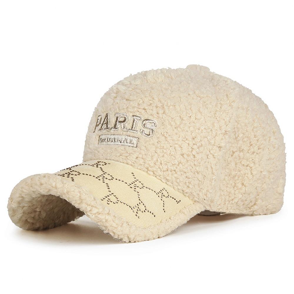 with Adjustable Buckle Lambswool Duckbill Caps Outdoor Travel Hip-Hop Cap Trucker Hats for Women бежевий
with Adjustable Buckle Lambswool Duckbill Caps Outdoor Travel Hip-Hop Cap Trucker Hats for Women бежевий