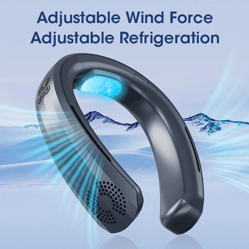 3 Speeds Portable Neck Fan Wireless Cooling Mute Fan Mini Rechargeable Hanging Neck Portable Fan 4000mAh Bladeless Mute Fan
3 Speeds Portable Neck Fan Wireless Cooling Mute Fan Mini Rechargeable Hanging Neck Portable Fan 4000mAh Bladeless Mute Fan