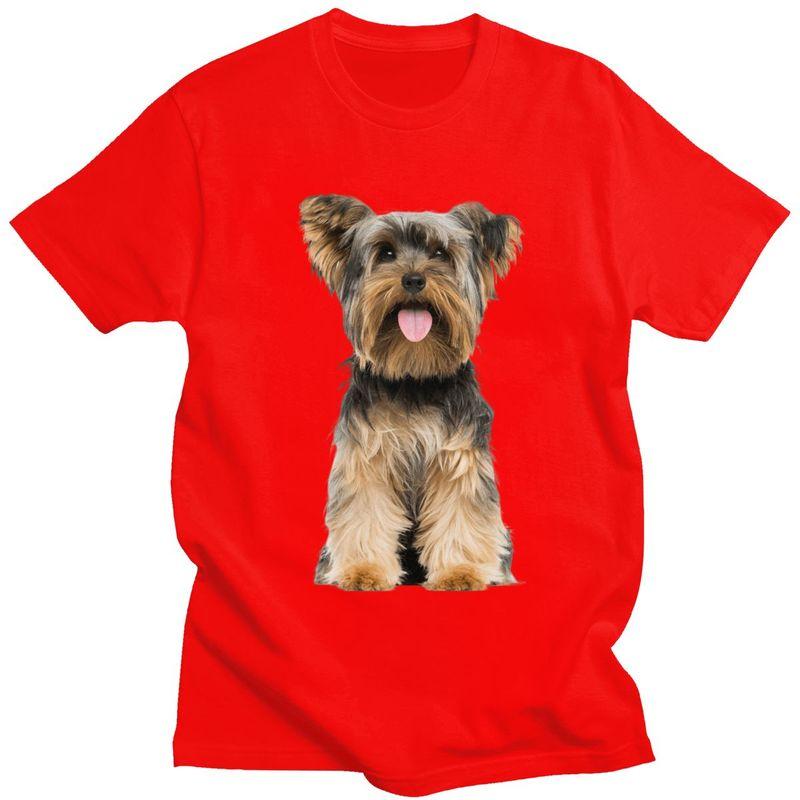 Custom Yorkshire Terrier T Shirts Men Pure Cotton Tees Yorkie Dog Tshirts Tshirt Clothing S
Custom Yorkshire Terrier T Shirts Men Pure Cotton Tees Yorkie Dog Tshirts Tshirt Clothing S