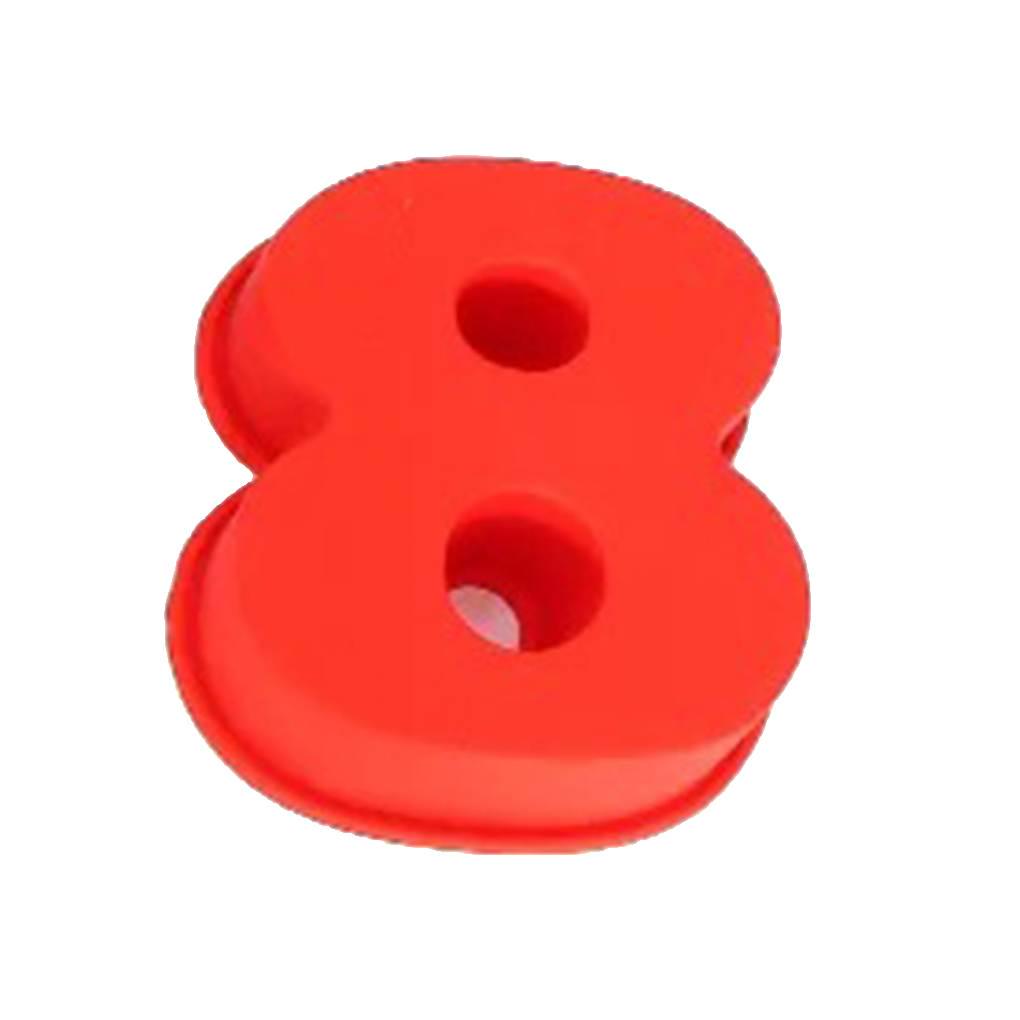 0-9 арабские цифры помадка ремесло шоколадная форма для выпечки украшение торта кухонный инструмент для выпечки number 8