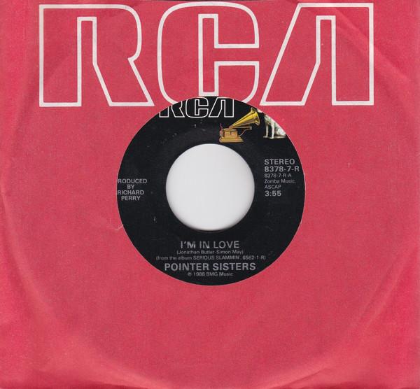 7inch Record POINTER SISTERS - I m In Love 83787R RCA 1988 US Dance & Electronica Used
7inch Record POINTER SISTERS - I m In Love 83787R RCA 1988 US Dance & Electronica Used
