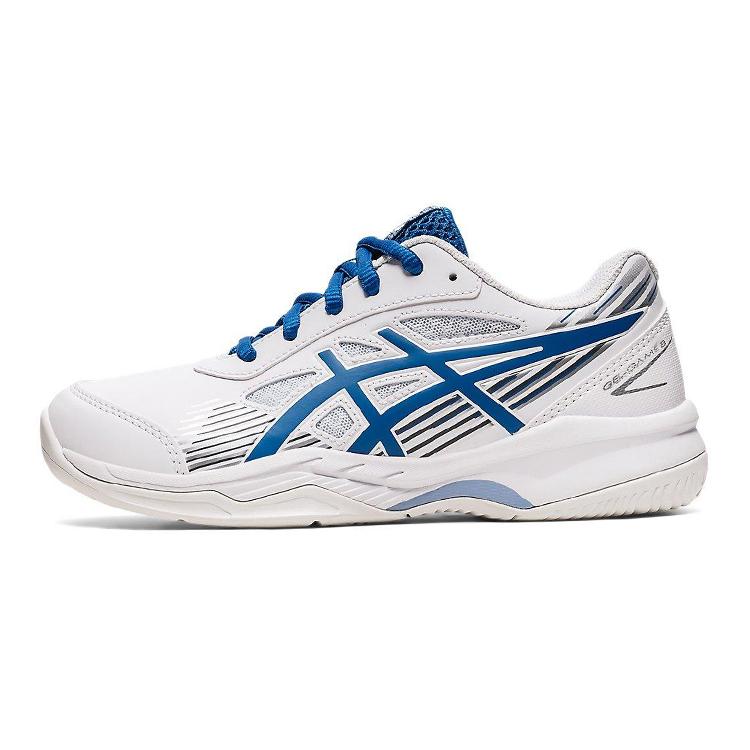 New Asics Gel Game 8 GS White Lake Drive 1044A049-960 33
New Asics Gel Game 8 GS White Lake Drive 1044A049-960 33