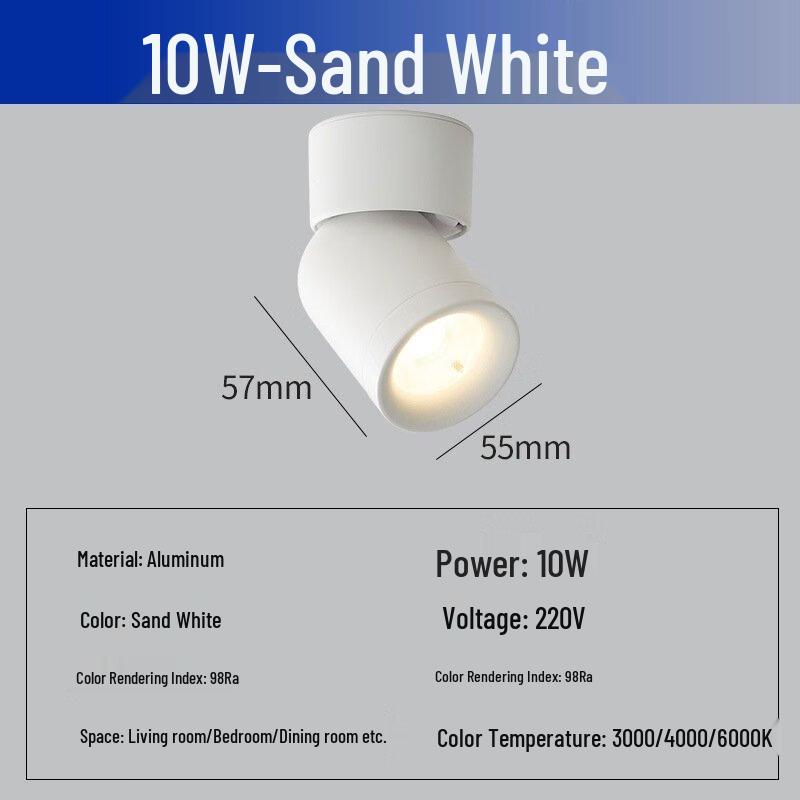 Nufeng Adjustable Surface Mounted LED Spotlight
Nufeng Adjustable Surface Mounted LED Spotlight