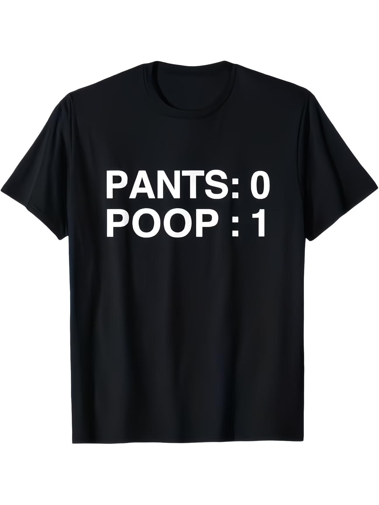 Men S PANTS: 0 / POOP: 1 Letter Women T Shirt Cotton Tee Top Streetwear Oversize Meme ironic humor weirdcor Sarcastic Hilarious S разноцветный
Men S PANTS: 0 / POOP: 1 Letter Women T Shirt Cotton Tee Top Streetwear Oversize Meme ironic humor weirdcor Sarcastic Hilarious S разноцветный
