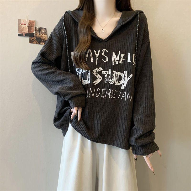 Women s Plus Size Hooded Long-Sleeve T-Shirt - Spring/Fall/Winter Unique Slim Outerwear 3XL сірий колір
Women s Plus Size Hooded Long-Sleeve T-Shirt - Spring/Fall/Winter Unique Slim Outerwear 3XL сірий колір