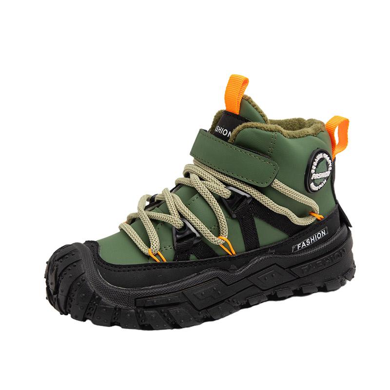 Kids Sneakers Anti-slip Wear-resistant Hiking Shoes for Children Boys Winter Outdoor Sports Shoes Warm Cotton Snow Boots for Kid 27 зелёный
Kids Sneakers Anti-slip Wear-resistant Hiking Shoes for Children Boys Winter Outdoor Sports Shoes Warm Cotton Snow Boots for Kid 27 зелёный