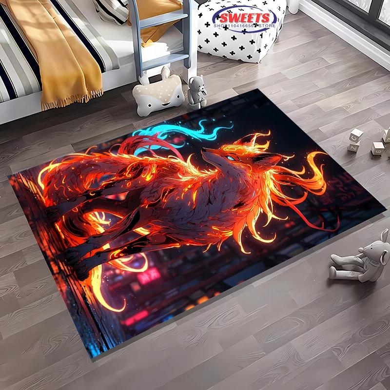 Cute Fox Cartoon Carpet Non-slip Floor Mat for Bedroom Living Room Durable Machine Washable Rug Gift Home Decor 40x60cm (16x24in)
Cute Fox Cartoon Carpet Non-slip Floor Mat for Bedroom Living Room Durable Machine Washable Rug Gift Home Decor 40x60cm (16x24in)
