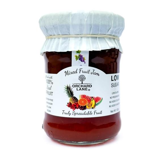 Orchard Lane Healthy MIXED FRUIT Jam | Filled with Fresh Fruit- kids, breakfast, gym goers, only 10 calories per serving- 120 gm Glass bottle 190GM
Orchard Lane Healthy MIXED FRUIT Jam | Filled with Fresh Fruit- kids, breakfast, gym goers, only 10 calories per serving- 120 gm Glass bottle 190GM
