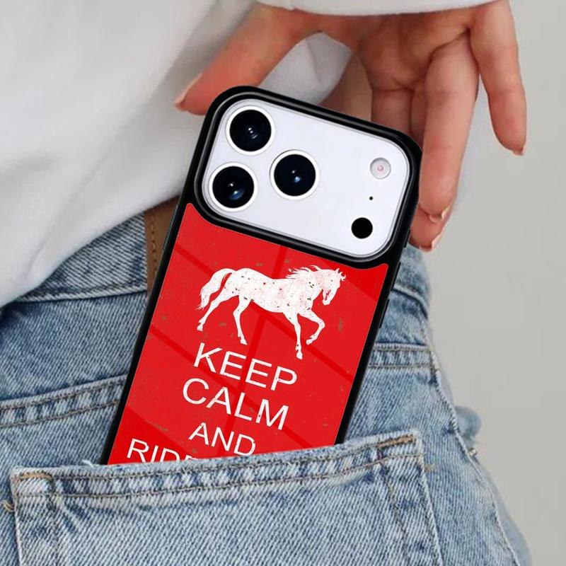 Keep Calm and Ride On Love Horse Phone Case for iPhone 16e 15 14 13 12 17 Pro Max Plus Air 17pro Cover Coque iPhone17 Pro
Keep Calm and Ride On Love Horse Phone Case for iPhone 16e 15 14 13 12 17 Pro Max Plus Air 17pro Cover Coque iPhone17 Pro