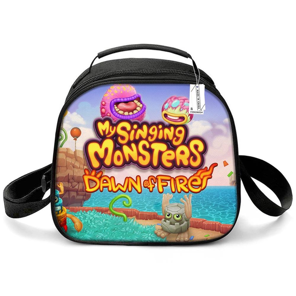 Monsters Singing My Kids Lunch Bag Cartoon Design Waterproof Polyester Use Daily Style B
Monsters Singing My Kids Lunch Bag Cartoon Design Waterproof Polyester Use Daily Style B