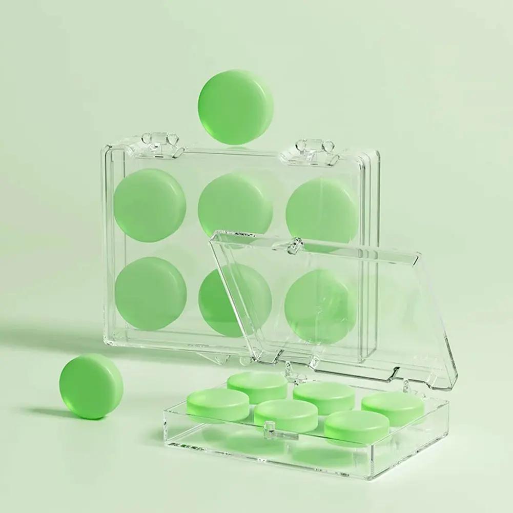 Silicone earplugs, sleep protection, reusable silicone wax earplugs, swimming noise reduction зелений
Silicone earplugs, sleep protection, reusable silicone wax earplugs, swimming noise reduction зелений