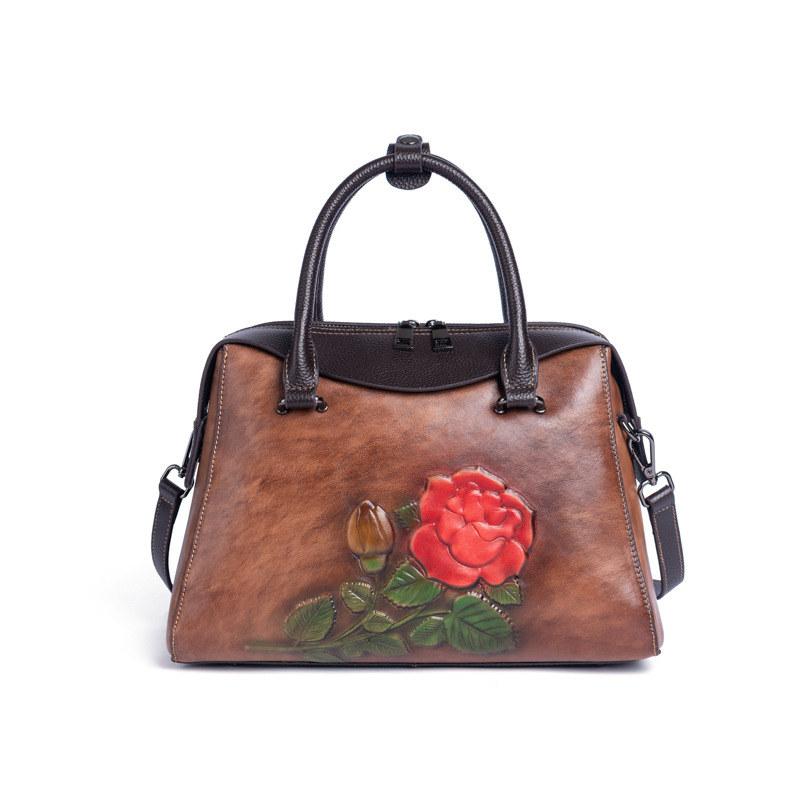 Сумки через плечо с тиснением цветов, винтажный дизайн, женские сумки, натуральная кожа, сумка через плечо, кошелек GZW 31cm*21cm*13.5cm кофейный
Сумки через плечо с тиснением цветов, винтажный дизайн, женские сумки, натуральная кожа, сумка через плечо, кошелек GZW 31cm*21cm*13.5cm кофейный