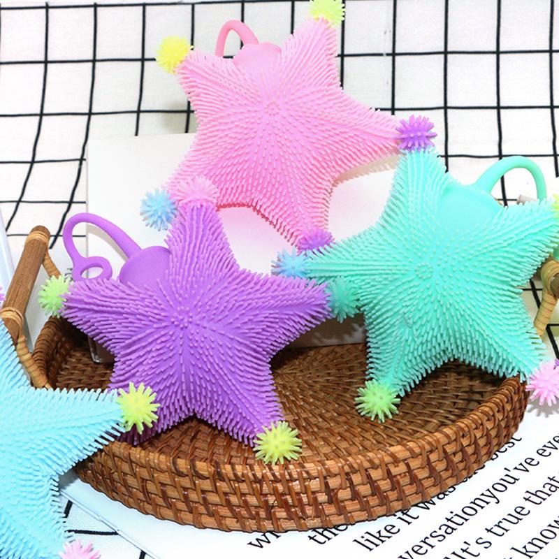 Creative Glowing Starfish Pompom Squishy Stress Relief Cartoon Toy
Creative Glowing Starfish Pompom Squishy Stress Relief Cartoon Toy