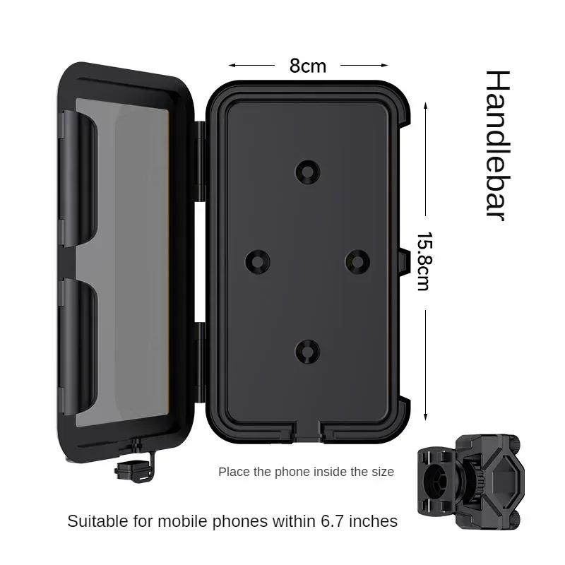 Держатель для телефона на мотоцикл, водонепроницаемый чехол для мотоцикла, велосипеда, крепление на руль, водонепроницаемая сумка для телефона на скутер, мотоцикл
Держатель для телефона на мотоцикл, водонепроницаемый чехол для мотоцикла, велосипеда, крепление на руль, водонепроницаемая сумка для телефона на скутер, мотоцикл