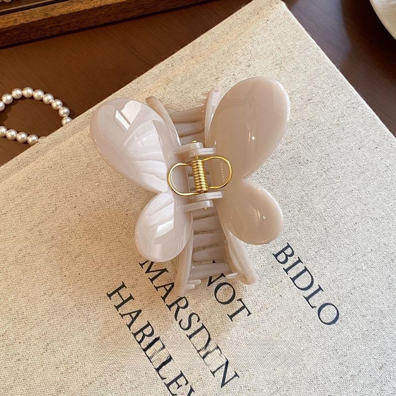 French Butterfly Hair Clip Female High-end Sense of New Large Shark Clip Back of The Head Plate Hairpin Hair Accessories Summer
French Butterfly Hair Clip Female High-end Sense of New Large Shark Clip Back of The Head Plate Hairpin Hair Accessories Summer
