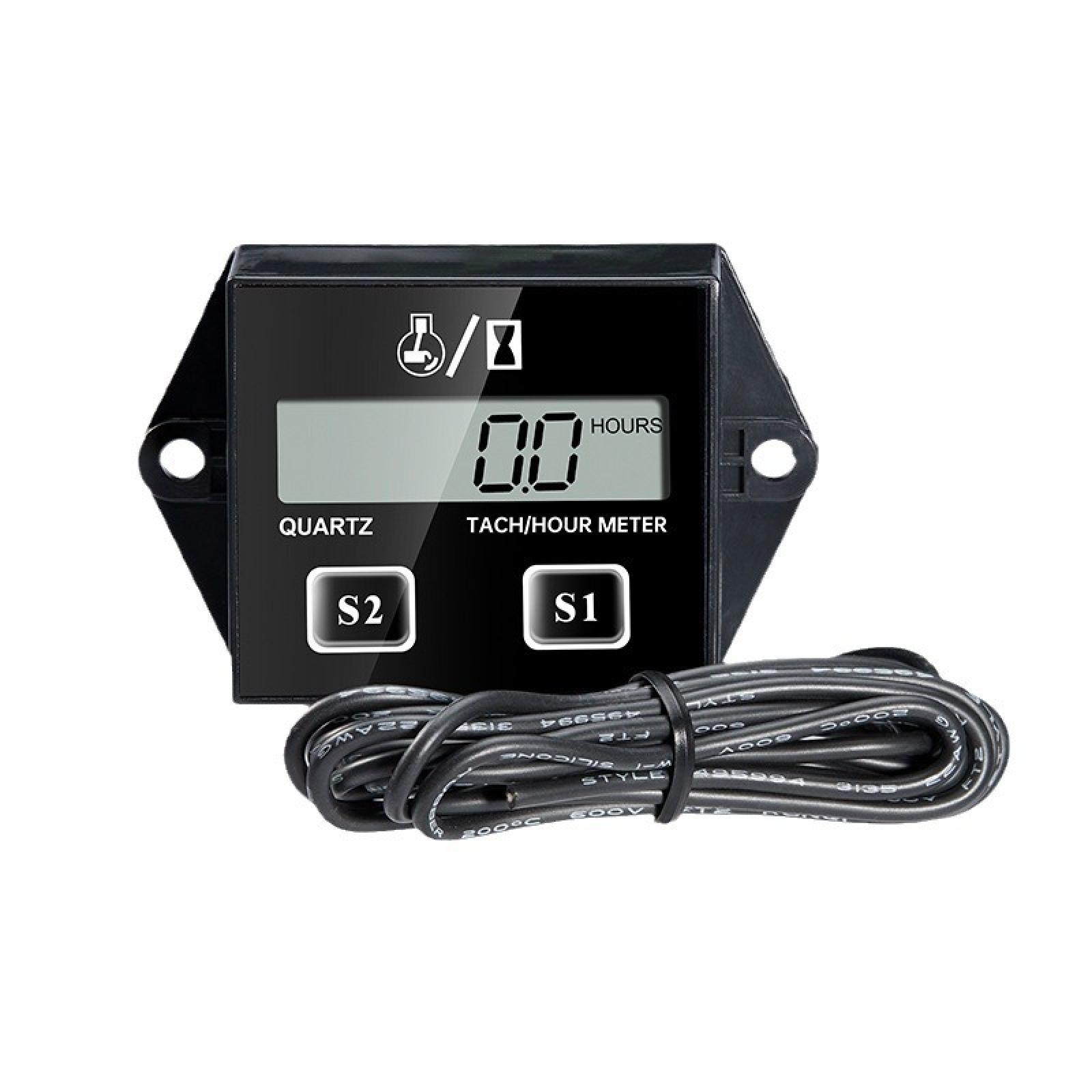Цифровой тахометр двигателя, счетчик моточасов, водонепроницаемый, напоминание об обслуживании для мотоциклов, квадроциклов, автомобилей, лодок, морских судов чёрный
Цифровой тахометр двигателя, счетчик моточасов, водонепроницаемый, напоминание об обслуживании для мотоциклов, квадроциклов, автомобилей, лодок, морских судов чёрный