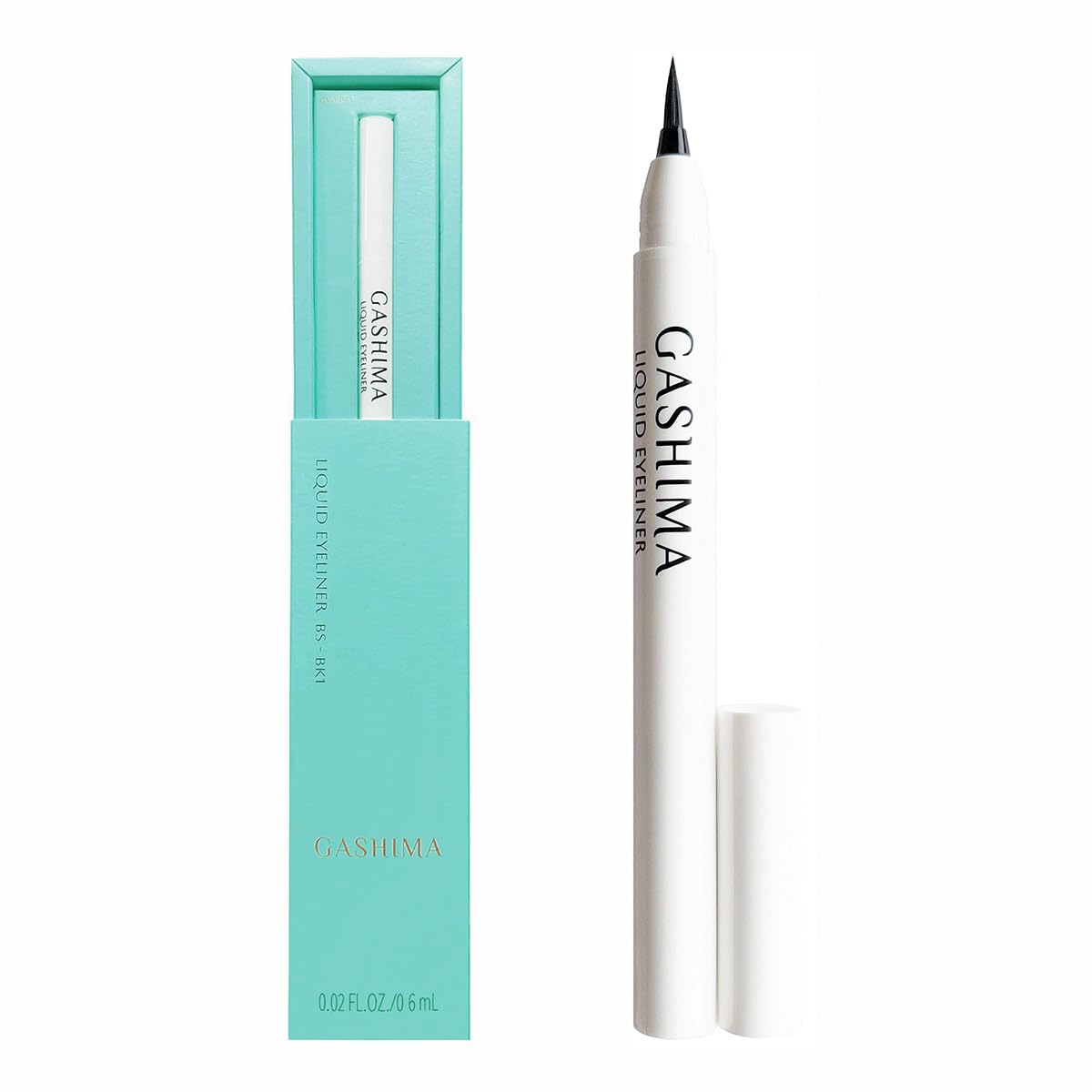GASHIMA Liquid Eyeliner GASHIMA Liquid Eyeliner jet brush smooth quick 24 hour color made in Japan BS-BK1, black, 0.1mm easy-to-draw tip, ultra-fine
GASHIMA Liquid Eyeliner GASHIMA Liquid Eyeliner jet brush smooth quick 24 hour color made in Japan BS-BK1, black, 0.1mm easy-to-draw tip, ultra-fine