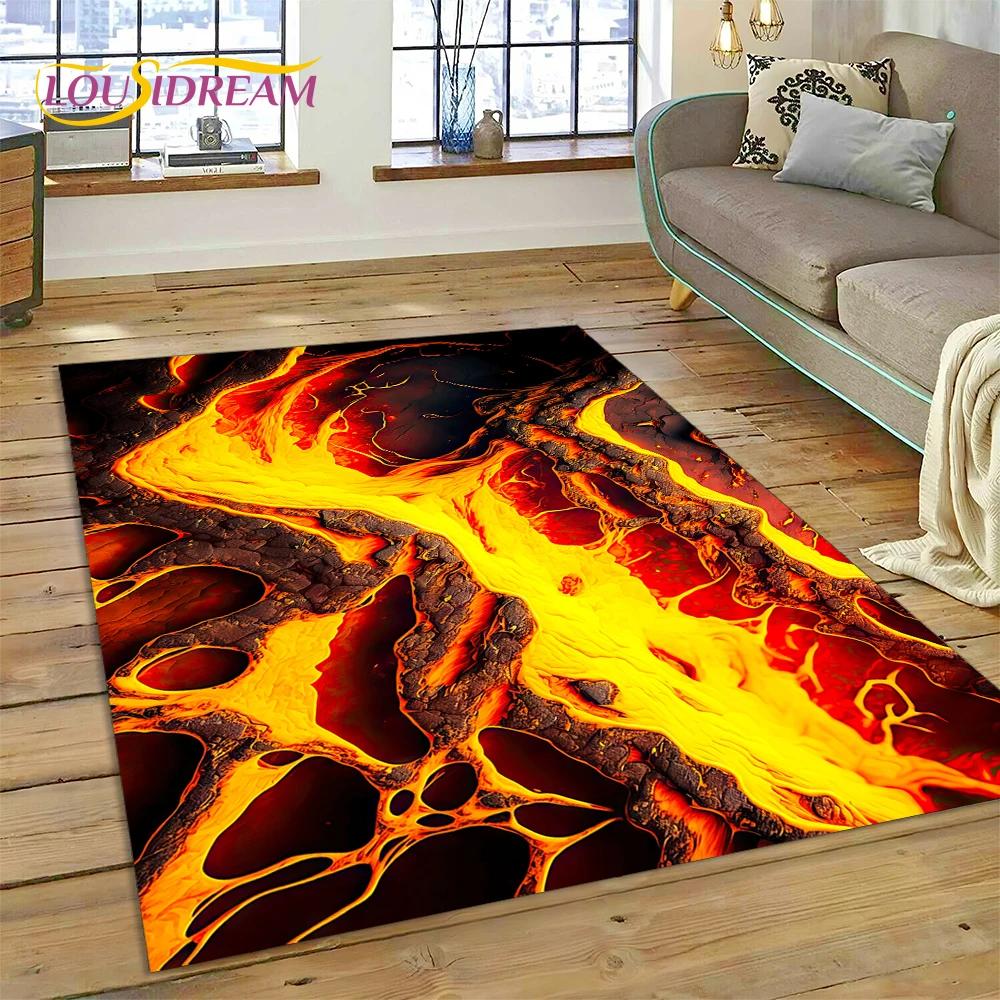 Вулкан 3D Lava Magma Килимок для вітальні, спальні, домашній декор, підлоговий килимок, нековзка прикраса для дивана, кухонний килимок, подарунок 40x60cm( 15x23in )
Вулкан 3D Lava Magma Килимок для вітальні, спальні, домашній декор, підлоговий килимок, нековзка прикраса для дивана, кухонний килимок, подарунок 40x60cm( 15x23in )