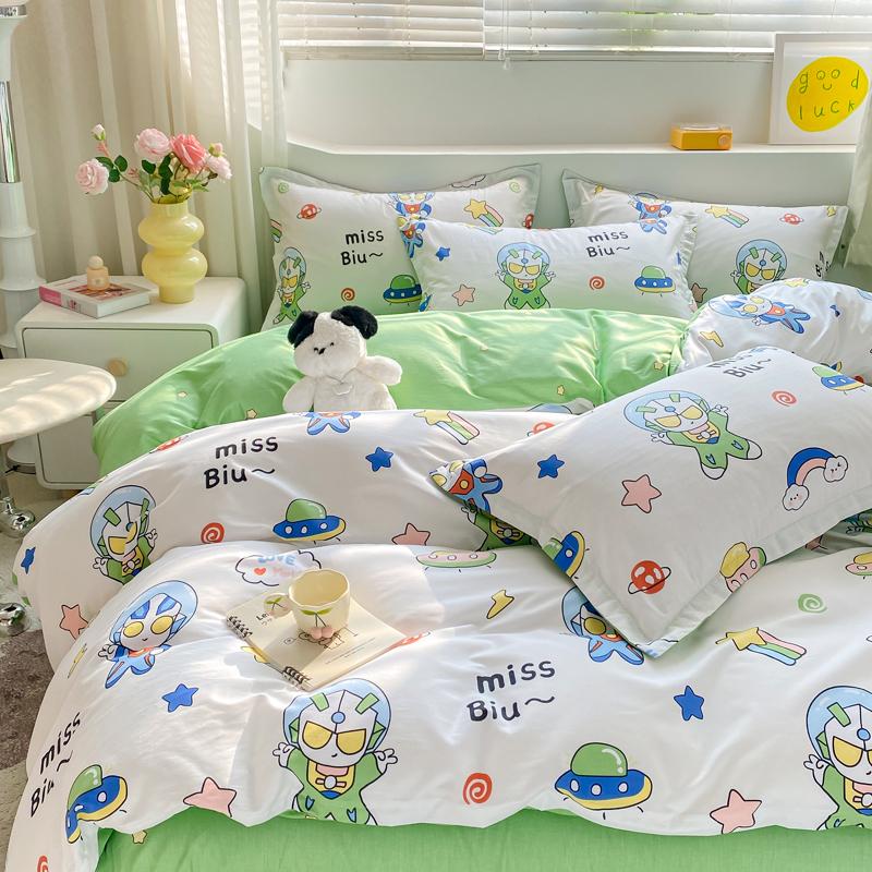 Новый комплект постельного белья из 100% хлопка, пододеяльник 220x240, дышащее, удобное, дышащее одеяло для студентов, детей и взрослых 150x200cm 1pcs
Новый комплект постельного белья из 100% хлопка, пододеяльник 220x240, дышащее, удобное, дышащее одеяло для студентов, детей и взрослых 150x200cm 1pcs
