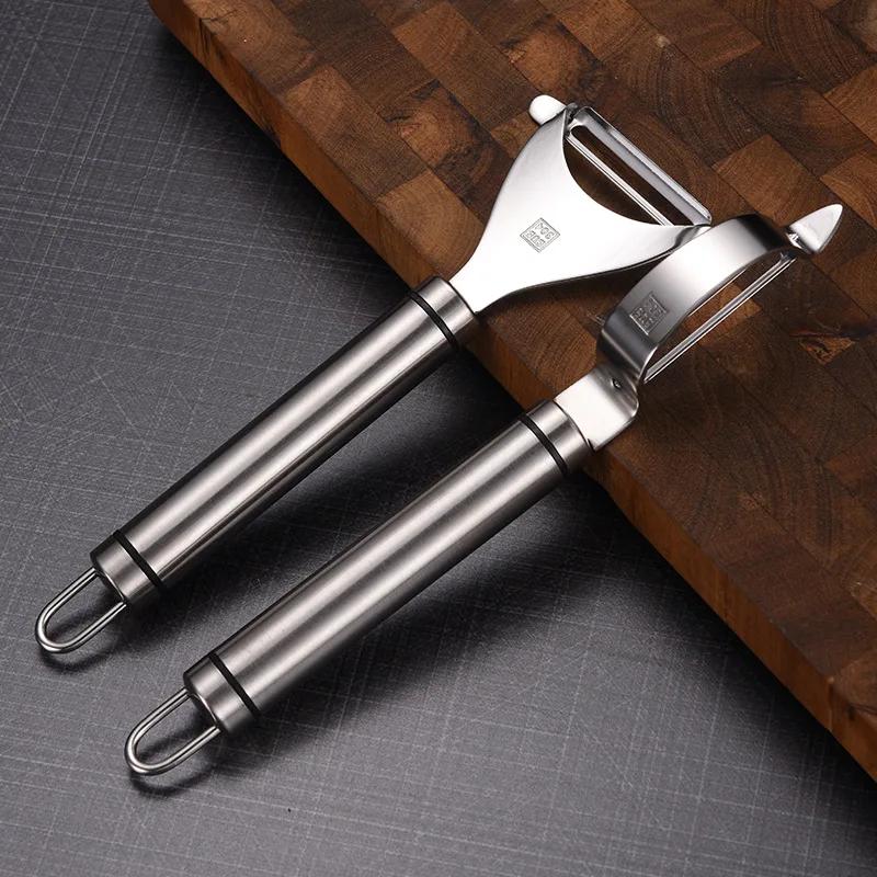 304 Stainless Steel Multifunctional Peeler for Household Kitchen Peeling Apples, Potatoes, Vegetables, Melons, Peeling Knife
304 Stainless Steel Multifunctional Peeler for Household Kitchen Peeling Apples, Potatoes, Vegetables, Melons, Peeling Knife
