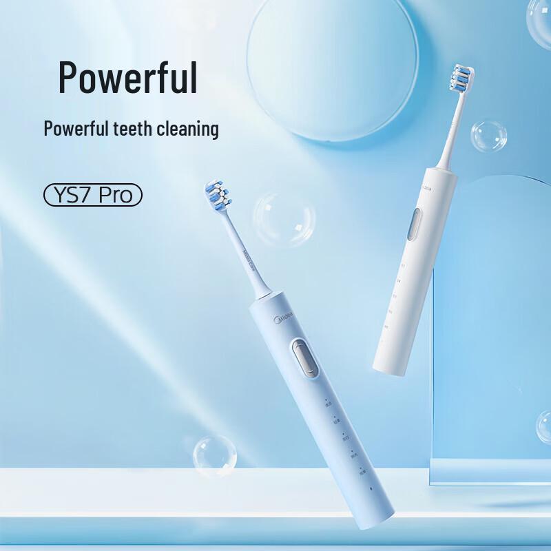 Midea YS7Pro Electric Sonic Toothbrush CN plug (adapter included)
Midea YS7Pro Electric Sonic Toothbrush CN plug (adapter included)
