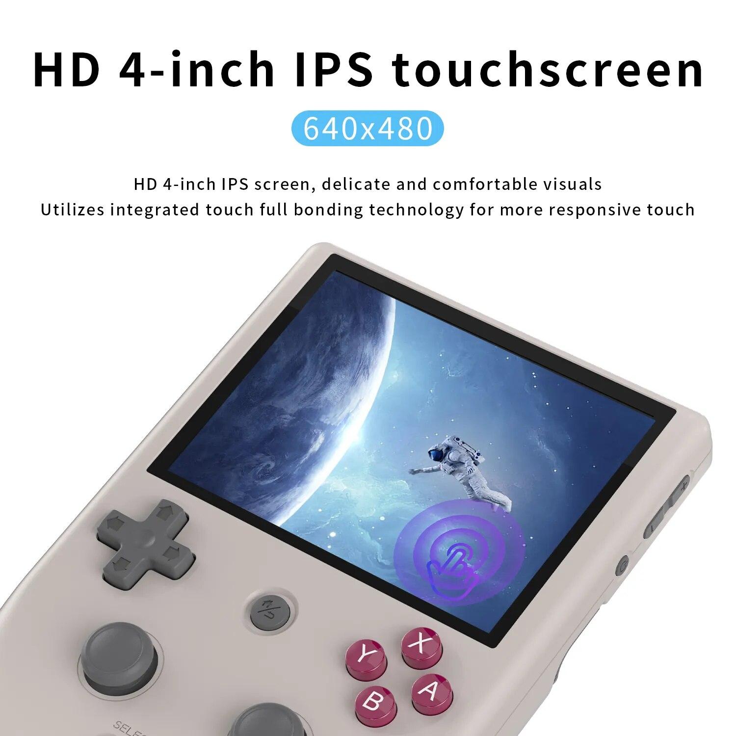 Портативная игровая консоль RG405V, 4-дюймовый сенсорный экран IPS, Android 12, Unisoc Tiger T618, 64-битный игровой плеер, 5500 мАч, OTA-обновление
Портативная игровая консоль RG405V, 4-дюймовый сенсорный экран IPS, Android 12, Unisoc Tiger T618, 64-битный игровой плеер, 5500 мАч, OTA-обновление