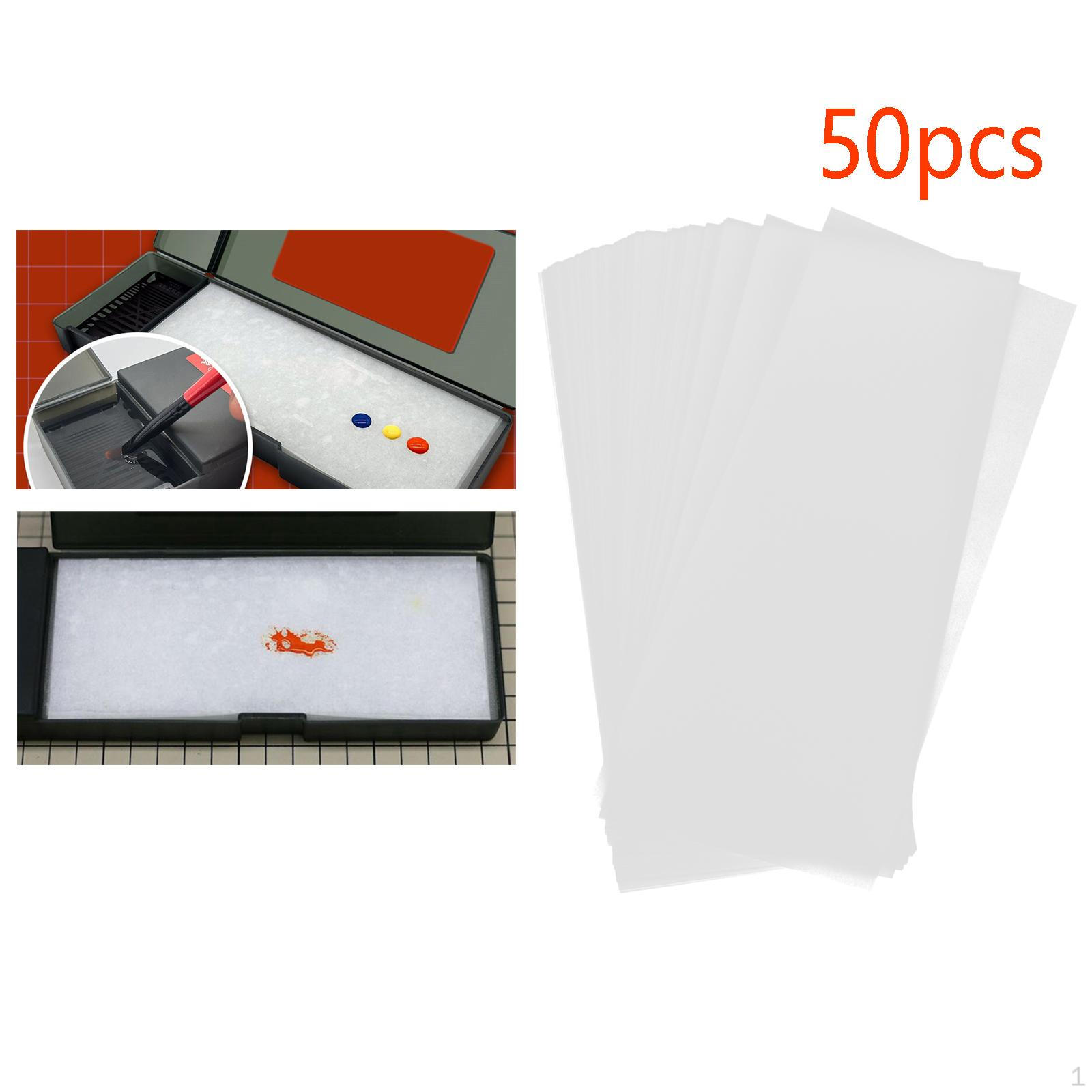 Paint Paper for Pigment Model Miniatures Style B 50PCS
Paint Paper for Pigment Model Miniatures Style B 50PCS