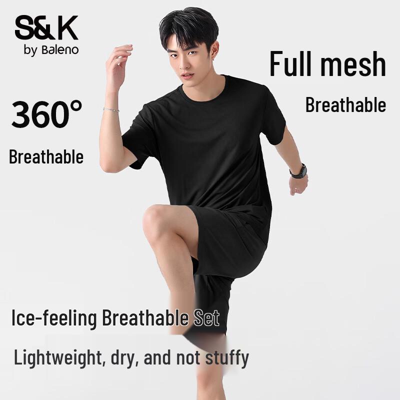 Baleno Men s S&K Summer T-Shirt & Shorts Set 3XL
Baleno Men s S&K Summer T-Shirt & Shorts Set 3XL