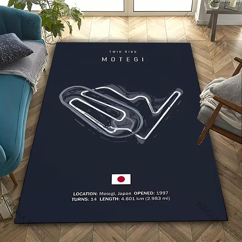 1PC F1 Classic Track Printed Carpet Monaco Nurburgring Track Pattern Home Decor Floor Mat Multi-style Multi-size All Seasons Rug 40x60cm
1PC F1 Classic Track Printed Carpet Monaco Nurburgring Track Pattern Home Decor Floor Mat Multi-style Multi-size All Seasons Rug 40x60cm
