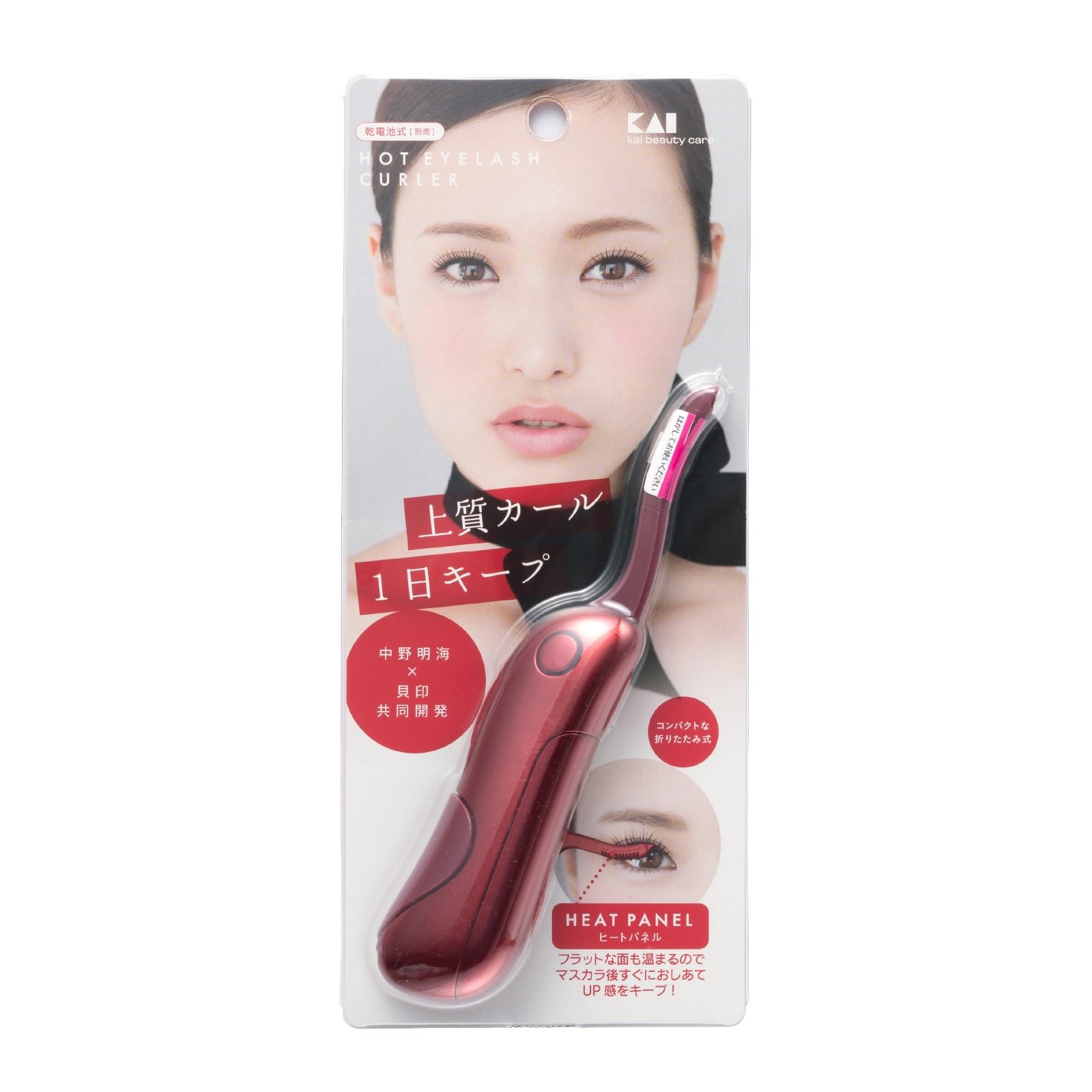 Щипцы для завивки ресниц Kai Hot Eyelash Curler, гламурные красные ресницы, 1 шт. KQ-0342 (х 1)
Щипцы для завивки ресниц Kai Hot Eyelash Curler, гламурные красные ресницы, 1 шт. KQ-0342 (х 1)