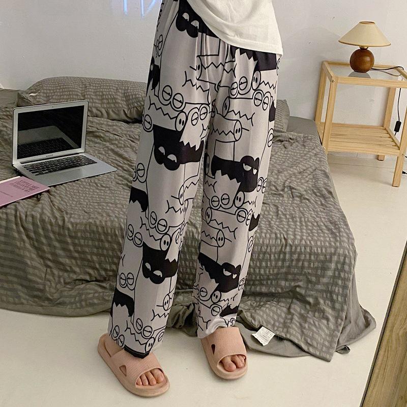 Женские пижамные брюки весна/лето: Универсальные, повседневные, принтованные брюки и шорты для дома и отдыха на природе. XXL 130-145 lbs
Женские пижамные брюки весна/лето: Универсальные, повседневные, принтованные брюки и шорты для дома и отдыха на природе. XXL 130-145 lbs