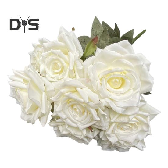 1 букет, свадебные аксессуары, искусственная роза, тонкая работа, отличный букет искусственных роз с 9 головками молочный белый
1 букет, свадебные аксессуары, искусственная роза, тонкая работа, отличный букет искусственных роз с 9 головками молочный белый