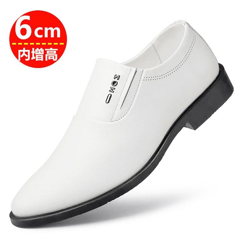 Men s shoes 2024 autumn velvet leather business dress pointed leather shoes men s large size inner height increase groom shoes 44
Men s shoes 2024 autumn velvet leather business dress pointed leather shoes men s large size inner height increase groom shoes 44