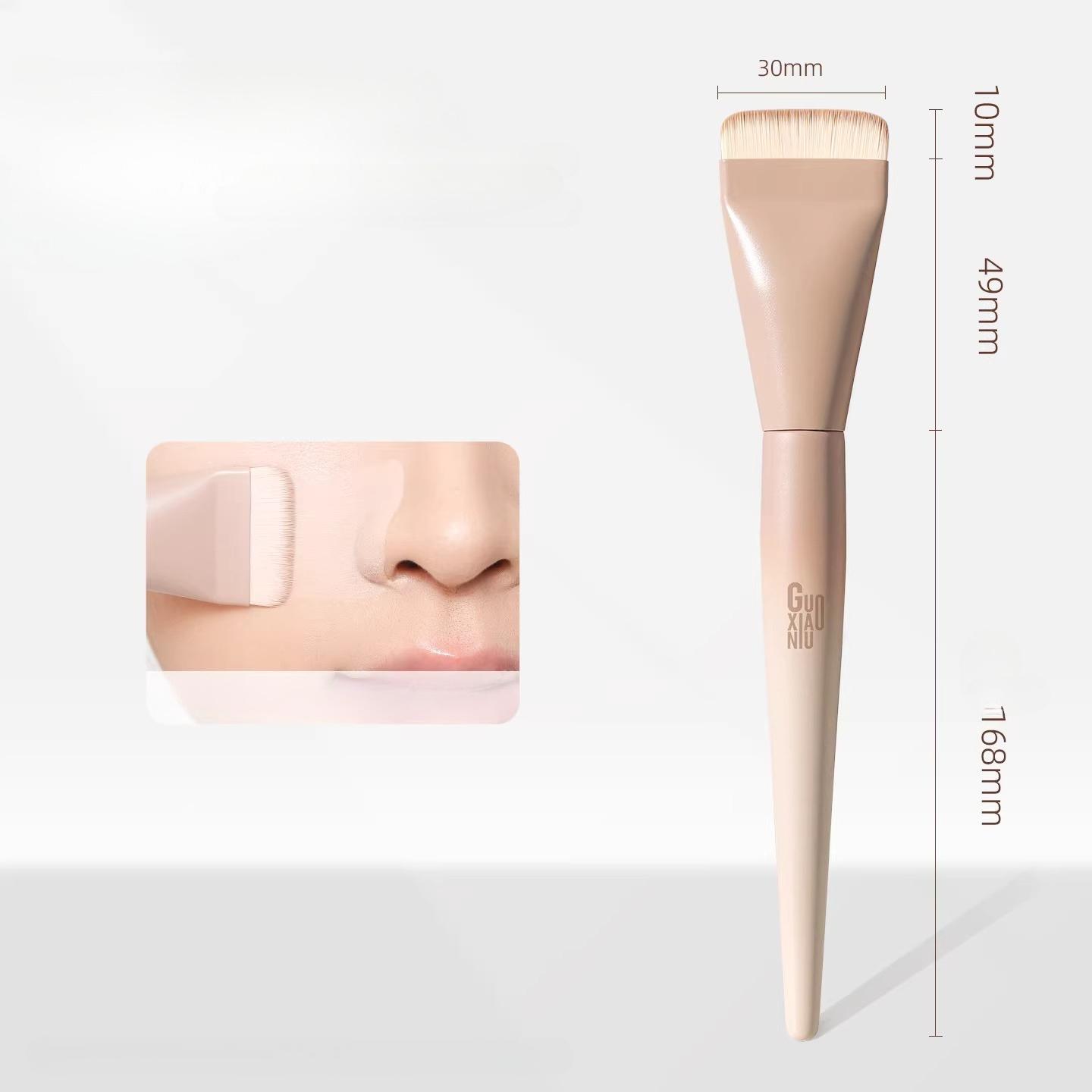 GUOXIAONIU Flat Head Foundation Brush Ultra Thin Top Mask Brush For Liquid Cream Cosmetics Blending Beauty Tool Premium Gift
GUOXIAONIU Flat Head Foundation Brush Ultra Thin Top Mask Brush For Liquid Cream Cosmetics Blending Beauty Tool Premium Gift