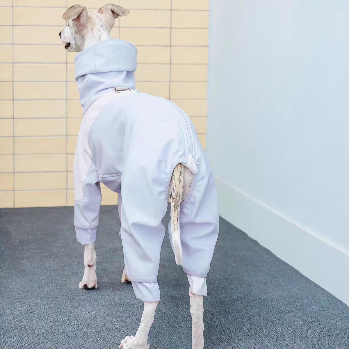 Turtle Neck Warm Dog Jacket,Greyhound Whippet Winter Windbreaker,Thicken 4 Legs Puppy Rompers,Waterproof Outfit For Large Breeds S светло-синий
Turtle Neck Warm Dog Jacket,Greyhound Whippet Winter Windbreaker,Thicken 4 Legs Puppy Rompers,Waterproof Outfit For Large Breeds S светло-синий