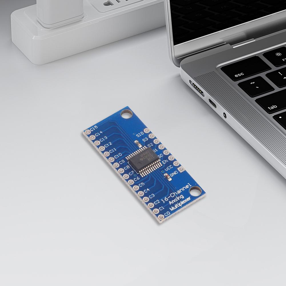 1-20PCS CD74HC4067 16-Channel Analog Digital Multiplexer Breakout Board Module for Arduino Microcontroller Electronic Components
1-20PCS CD74HC4067 16-Channel Analog Digital Multiplexer Breakout Board Module for Arduino Microcontroller Electronic Components