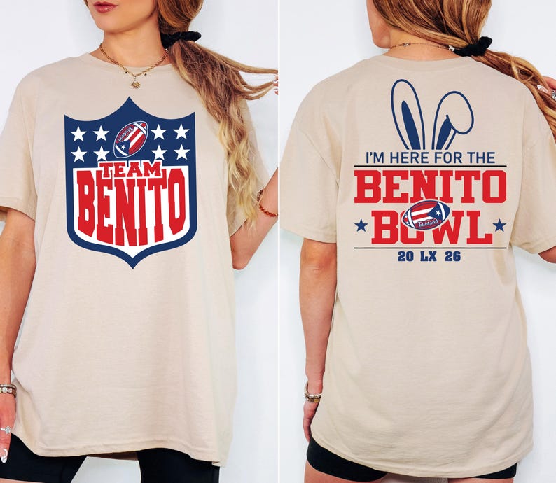 Bunny Football 2026 TeeTeam Benito Girl Sweatshirt Bad Football Bunny Team Tee 2026 Final Match Tees 3XL
Bunny Football 2026 TeeTeam Benito Girl Sweatshirt Bad Football Bunny Team Tee 2026 Final Match Tees 3XL
