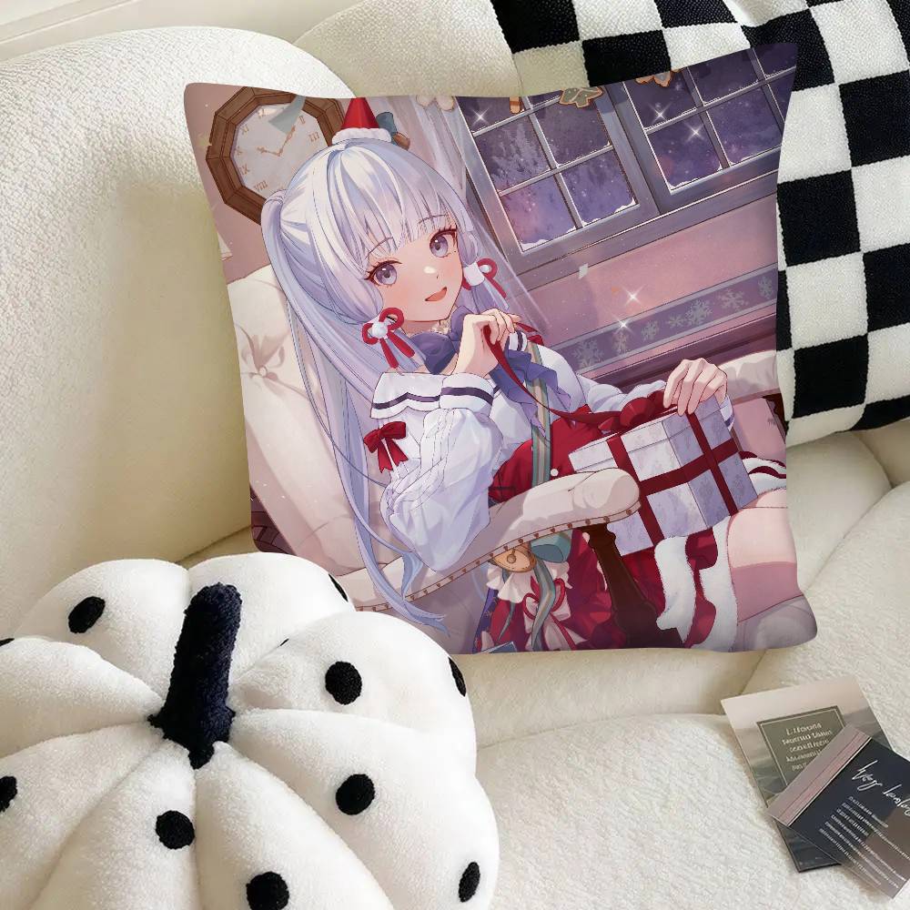 Game Anime Genshin Impact Kamisato Ayaka Pillow Case Fashion Square Pillowcase Bedroom Sofa Room Ins Decoration Leisure 16x16Inch
Game Anime Genshin Impact Kamisato Ayaka Pillow Case Fashion Square Pillowcase Bedroom Sofa Room Ins Decoration Leisure 16x16Inch