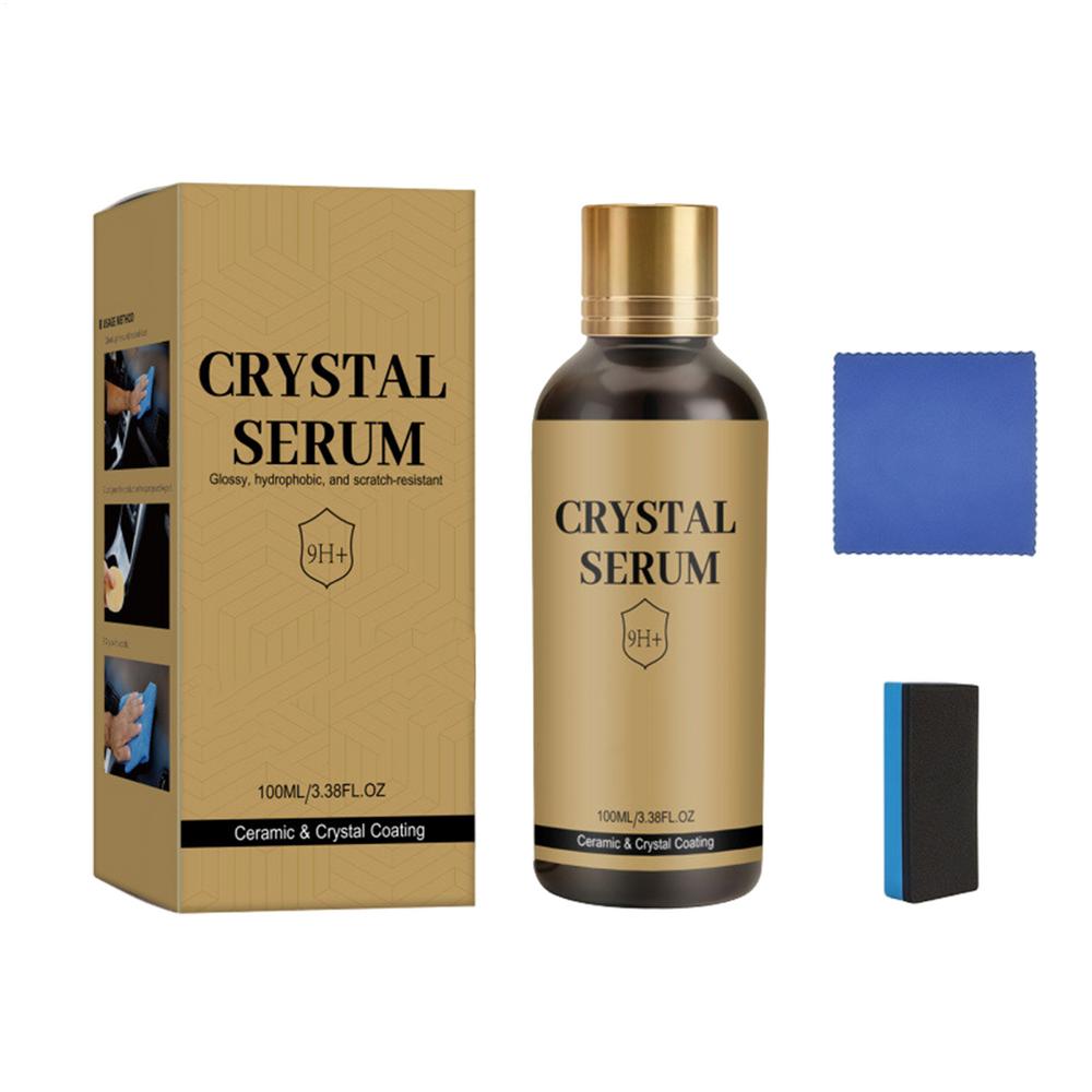 Car Ceramic Coating 100ml High Shine Cleaning Solution Kit Car Paint Protection Liquid for Vehicles Trailer RV Automotive Sedan
Car Ceramic Coating 100ml High Shine Cleaning Solution Kit Car Paint Protection Liquid for Vehicles Trailer RV Automotive Sedan