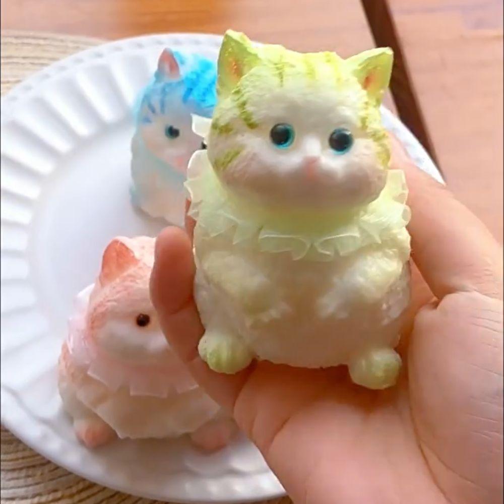 Slow Rebound Simulation Cat Squeeze Toys Animal Cat Fidget Toy Cat Doll Squeeze Toy Mini Ornaments синій
Slow Rebound Simulation Cat Squeeze Toys Animal Cat Fidget Toy Cat Doll Squeeze Toy Mini Ornaments синій