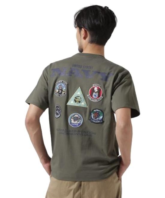AVIREX NAS JAX PATROL SQ. PATCH T-SHIRT Men s L 310 Olive 783-4134025
AVIREX NAS JAX PATROL SQ. PATCH T-SHIRT Men s L 310 Olive 783-4134025