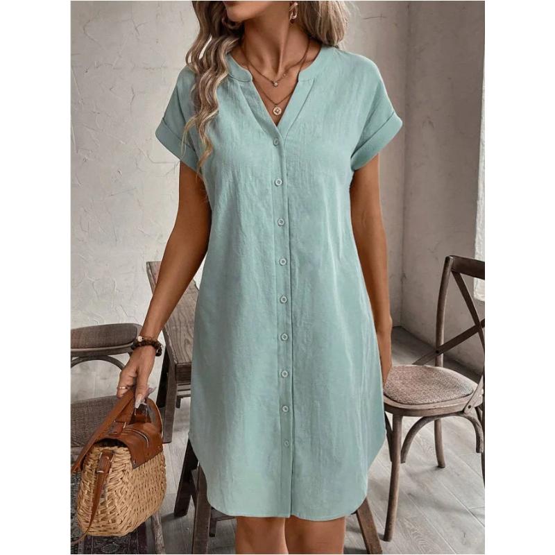 Women Casual Blouse Dress Simple V Neck Button Linen Dress Pockets Loose Large Size Shirt Dress Plus Size Womens Dresses XS небесно-голубой
Women Casual Blouse Dress Simple V Neck Button Linen Dress Pockets Loose Large Size Shirt Dress Plus Size Womens Dresses XS небесно-голубой