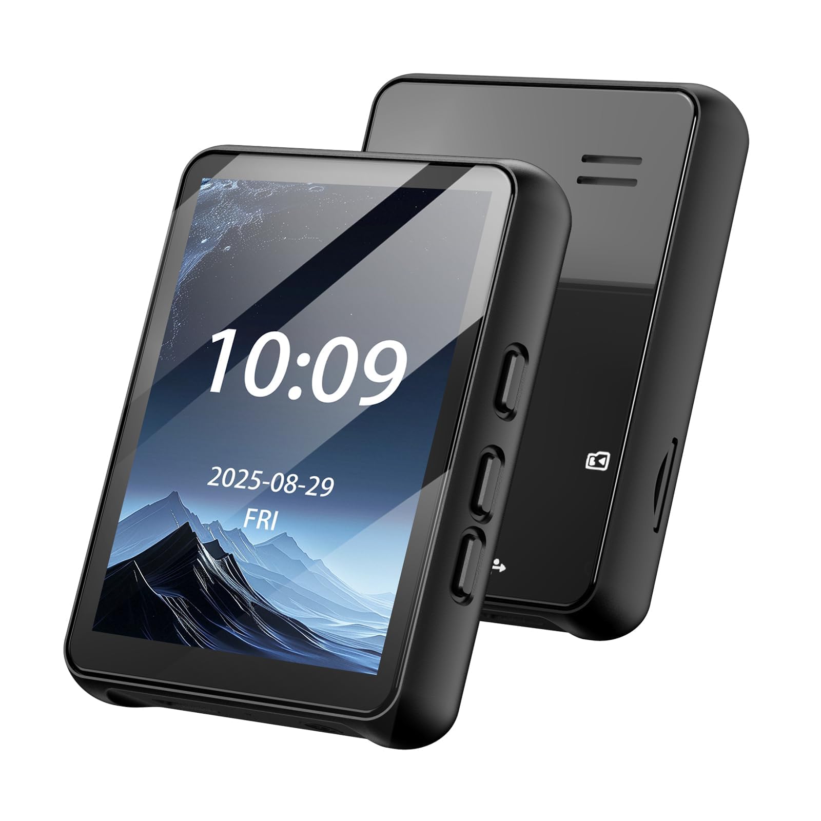 Gueray MP3 Player, 2.4-inch Touchscreen, Bluetooth 5.0, 64GB+128GB Expandable, Built-in Speaker, Music Player, FM Radio/Photo/Recording/E-book/Alarm/D
Gueray MP3 Player, 2.4-inch Touchscreen, Bluetooth 5.0, 64GB+128GB Expandable, Built-in Speaker, Music Player, FM Radio/Photo/Recording/E-book/Alarm/D