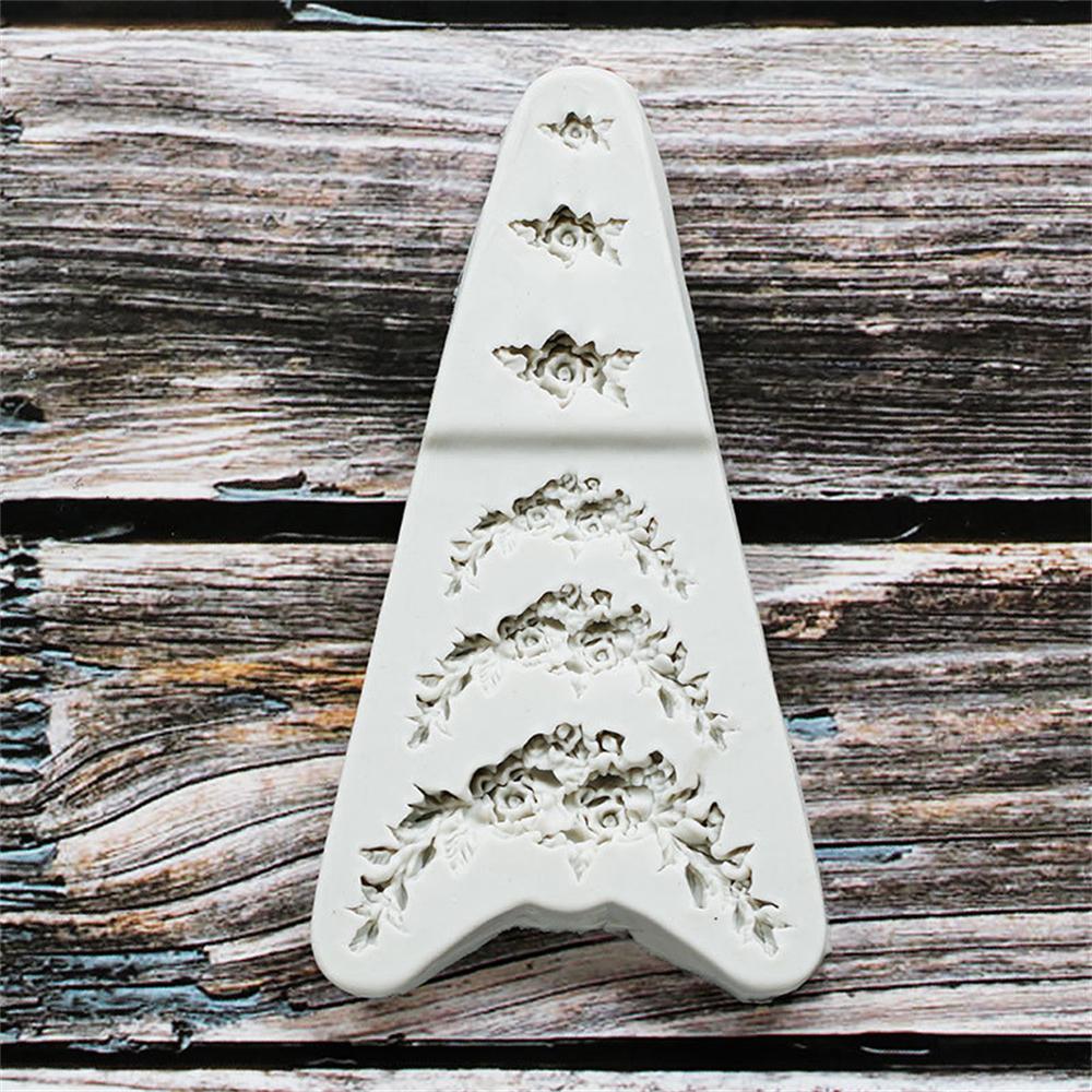 Силиконовая форма для сахарного цветка, форма для помадки, инструменты для украшения бордюра свадебного торта, форма для шоколадной мастики серый
Силиконовая форма для сахарного цветка, форма для помадки, инструменты для украшения бордюра свадебного торта, форма для шоколадной мастики серый