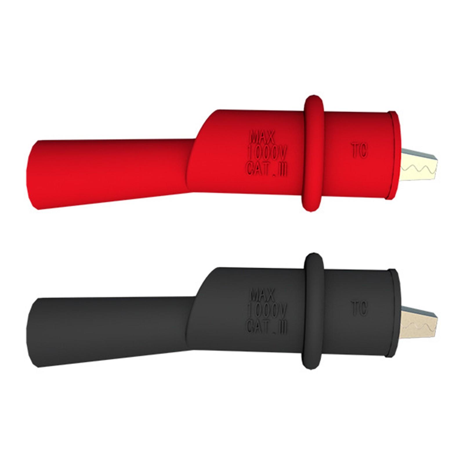 Crocodile Clips Electrical Tester Test Leads General Compatibility
Crocodile Clips Electrical Tester Test Leads General Compatibility